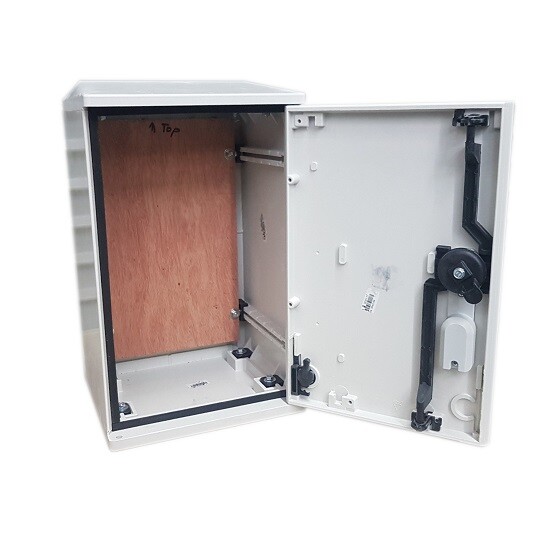 Electric Meter Box 260x400x245mm Surface Mounted Front View
