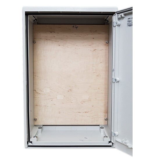 605x930x320 GRP Kiosk cabinet 3 phase meter box