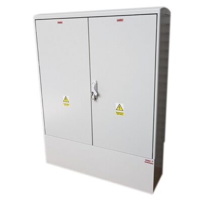1130x1490x320 GRP Kiosk cabinet 3 phase meter box