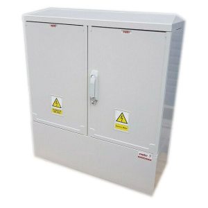 GRP Electric Enclosure, Kiosk, Cabinet, Meter Box, Housing, L.Grey  (W800, H910, D320)mm