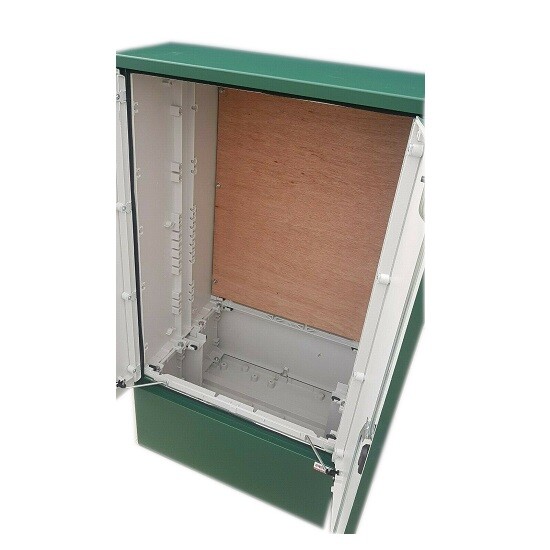 800x1480x640 GRP Kiosk cabinet 3 phase meter box
