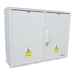 800x600x320 GRP Kiosk cabinet 3 phase meter box