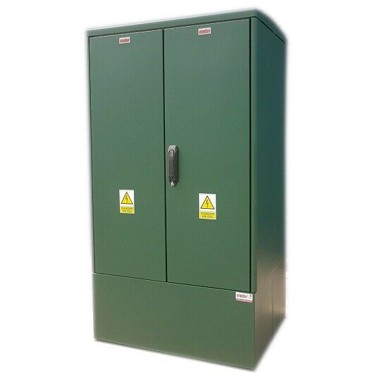 800x1480x640 GRP Kiosk cabinet 3 phase meter box