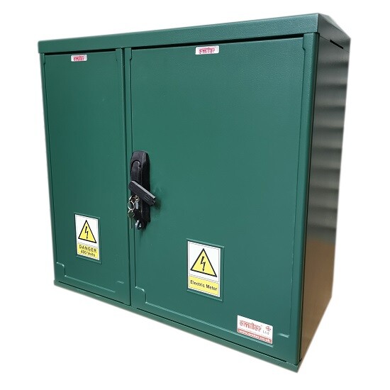 660x600x320 GRP Kiosk cabinet 3 phase meter box