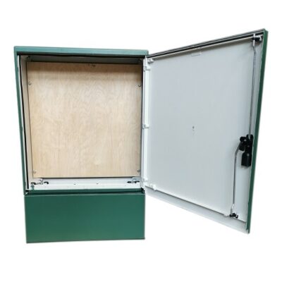800x1240x320 GRP Kiosk cabinet 3 phase meter box