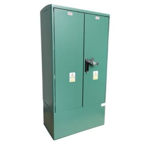 800x1460x320 GRP Kiosk cabinet 3 phase meter box