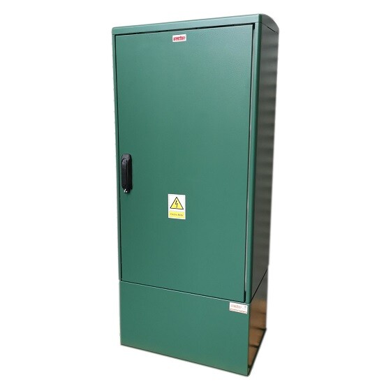 605x1460x320 GRP Kiosk cabinet 3 phase meter box