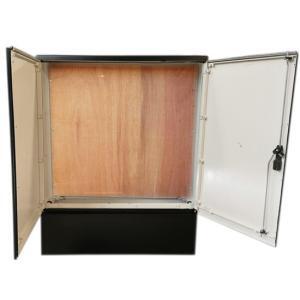 GRP Electric Enclosure, Kiosk, Cabinet, Meter Box, Housing, Black (W1130, H1490, D320)mm