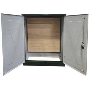 GRP Electric Meter Box W1110 x H1520 x D500 mm Green GRP Cabinet, New Electricity Connection